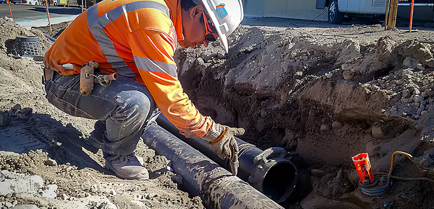 Professional Underground Pipe Repair Services in Apex, NC.
