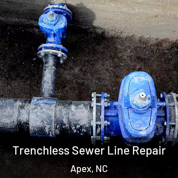  Trenchless Sewer Line Repair Apex, NC