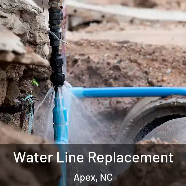  Water Line Replacement Apex, NC